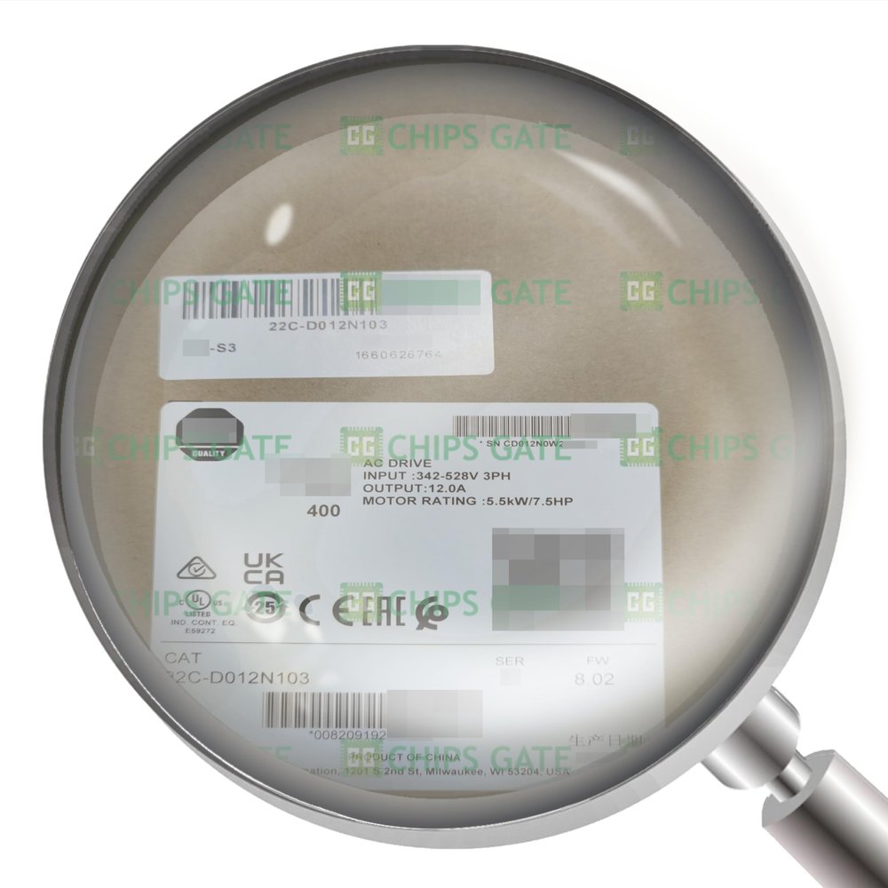 22CD012N103 PowerFlex 400 5.5 kW 7.5HP AC Drive 22C-D012N103