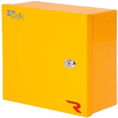 ProdataKey R4 Red 4 High-Security Four Door Controller; Advanced Encryption, Mobile Compatibility, and OSDP Communication; Metal Lockable Security Can; 12 to 24 VAC/VDC, 5A, Surface, Box Mount