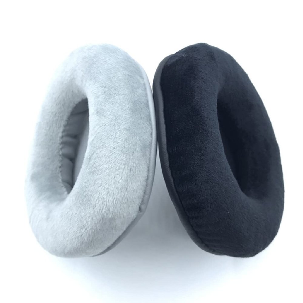 100 MM Replacement Velvet Ear Pads for Beyerdynamic,Sennheiser,AKG,Parabolic Headphones (100mm Gray)