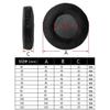 100 MM Replacement Velvet Ear Pads for Beyerdynamic,Sennheiser,AKG,Parabolic Headphones (100mm Gray) view 2