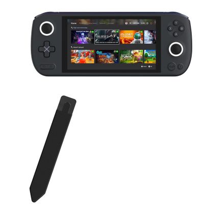 BoxWave Stylus Pouch Compatible with Ayaneo Air - Stylus PortaPouch, Pen Stylii Holder Carrier Portable Self-Adhesive - Jet Black