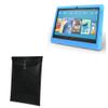 BoxWave Case Compatible with Paxodo Kids Tablet PXD10069 (10 in) - Nero Leather Envelope, Leather Wallet Style Flip Cover view 1
