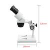 20X 40X Binocular Stereo Microscope Mobile Phone Repair Tool PCB Soldering Compound Light Microscopes Lab Industrial Inspection view 4