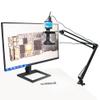 4K 48MP 1080P HDMI USB Industrial Video Microscope Camera 130X Zoom C Mount Lens Cantilever Stand for Digital Image Acquisition (Color : 130X Lens) view 2