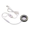 2 in 1 LED Microscope Light Illuminator USB Round Lamp for Binocular Trinocular Microscopio view 2