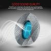 Instant-Chill Professional Bose Headphones Ear Pads, Fits Bose QuietComfort 35 ii /QC35 /QC25 /QC2 /QC15 /Ae2 /Ae2i /Ae2w /SoundTrue & SoundLink(Over-Ear), Cooling-Gel, by Krone Kalpasmos  Blue Scrim view 2