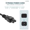 3 Prong AC Power Cord for LG Plasma TV 32" 39" 40" 42" 44" 47" 49" 50" 55" 60" 65" Inch 32LB560B 39LN5300 42LF5600 43LF5400 50LF6000 55UB8500 LED LCD Smart TV Replacement C5 Power Cable view 2