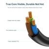 3 Prong AC Power Cord for LG Plasma TV 32" 39" 40" 42" 44" 47" 49" 50" 55" 60" 65" Inch 32LB560B 39LN5300 42LF5600 43LF5400 50LF6000 55UB8500 LED LCD Smart TV Replacement C5 Power Cable view 4
