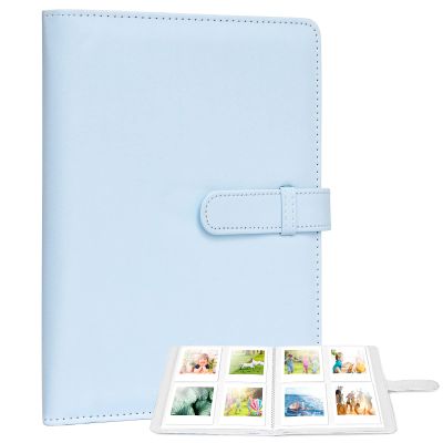 Ablus 256 Pockets Photo Album for Polaroid Snap SnapTouch Zip Mint Cameras Printers, Fujifilm Instax Mini 11 90 9 8+ 8 7S 70 50S 26 25 LiPlay Instant Camera Film, Mini Link SP-1 Printer (Blue)