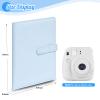 Ablus 256 Pockets Photo Album for Polaroid Snap SnapTouch Zip Mint Cameras Printers, Fujifilm Instax Mini 11 90 9 8+ 8 7S 70 50S 26 25 LiPlay Instant Camera Film, Mini Link SP-1 Printer (Blue) view 3