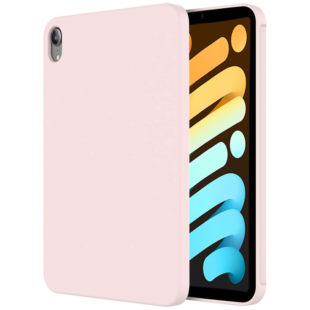 AdirMi Case for iPad 10th Generation 10.9 Inch 2022, Liquid Silicone Soft Gel Rubber Full Body Protection Shockproof Scratch Resistant Case Cover for iPad 10.9 Inch 2022 Release,Pink
