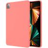 AdirMi Case for iPad Pro 12.9-Inch (6th/5th/4th/3rd Gen, 2022/2021/2020/2018 Model), Liquid Silicone Soft Gel Rubber Full Body Protection Shockproof Scratch Resistant Case Cover,Orange view 1