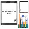 for iPad 9.7 2017 5th Generation Touch Screen Replacement A1822 Digitizer A1823 Front Panel Glass Repair Parts(with Home Button)(NO LCD,Not Fit for Air 1,Not Fit for A1474 A1475 A1476)(Black) view 1