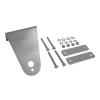 Natec All Stainless Steel L-Shaped Antenna Mounting Bracket (Plate Thickness: 0.1 inches (3 mm); SMA/M/N-Type (Jack) Mountable, NB120S Compatible Pipe Shapes:  Compatible Pipe Diameter: Width: 2.6 view 2