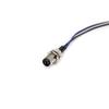 10pcs M8 Male 4Pin Cable Connector Shield Solder Type Panel Aviation for Cable 24AWG 0.5M Straight Waterproof view 2