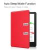 Solid Color Case for Kindle Voyage Released in 2014, Not Suitable for Other Devices. Cross Texture Protective Case with Automatic Wake-Sleep Function view 3