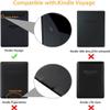 Solid Color Case for Kindle Voyage Released in 2014, Not Suitable for Other Devices. Cross Texture Protective Case with Automatic Wake-Sleep Function view 2