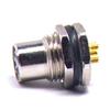 10pcs M8 Female 4 Pin Connector Panel Mount Front Mount Solder Cable Socket M8 Connector view 2