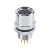 10pcs M8 Female 6Pin PCB Mount Connector Back Mount Sensor M8 Connector view 1