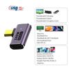 chenyang USB C Connector,USB4 Type C Male to Female 240W Power 40Gbps Data 8K Video Adapter Right Angled for NS Phone Laptop view 3