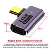 chenyang USB C Connector,USB4 Type C Male to Female 240W Power 40Gbps Data 8K Video Adapter Right Angled for NS Phone Laptop view 4