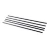 5pcs Carbon Fiber Strips High Strength Wear Resistance Carbon Fiber Rods, for Model Aircraft RC Planes Radio Controlled Vehicles (Size : 0.5x3x400mm) view 1