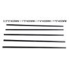 5pcs Carbon Fiber Strips High Strength Wear Resistance Carbon Fiber Rods, for Model Aircraft RC Planes Radio Controlled Vehicles (Size : 0.5x3x400mm) view 2