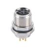 10pcs M8 B Coding Female Circular Connector Panel Mount PCB Connector view 1