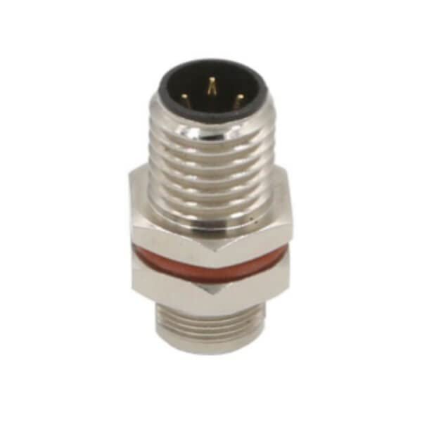 10pcs M8 Male 3Pin Circular Connector Back Mount Solder Cable Connector