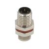 10pcs M8 Male 3Pin Circular Connector Back Mount Solder Cable Connector view 1