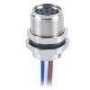 10-Pack M8 Circular Sensor Cable Connector - A-Coding Front-Mounted Jack Socket with 50cm 26AWG Cable view 1