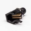 10-Pack M8 Waterproof Right Angle PCB Connector - 4Pin Male Panel-Mounted Socket view 1
