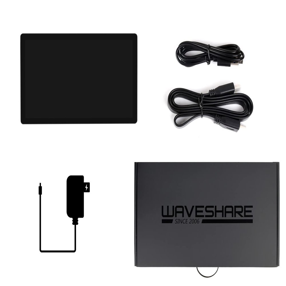 waveshare 21.5inch Capacitive Touch Monitor, 10801920 Full HD, Compatible with Raspberry Pi/Jetson Nano/PC-Monitor Only