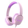 Jimonyer Kids Headphones for School, 3.5mm Jack Wired Headphones for Kids with Safe Volume Limiter, HD Stereo Sound On-Ear Girls Boys Toddler Headphone for Tablet, iPad, Kindle(Pink) view 1