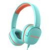 Jimonyer Kids Headphones for School, 3.5mm Jack Wired Headphones for Kids with Safe Volume Limiter, HD Stereo Sound On-Ear Girls Boys Toddler Headphone for Tablet, iPad, Kindle(Green) view 1