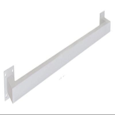 ALDEPO Grab Bars White Square Pipe Handrail for Indoor Stairs, 2/3/4/5Foot Long Elderly Kids Wall Mounted Grab Bar, Non-Slip Auxiliary Stair Rail with Complete Kit/1.2M (Color : 1m)