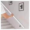 ALDEPO Grab Bars White Wooden Stair Handrails with Fittings, 3M/3.6M/2M/1.2M/3.3M Wall Mounted Auxiliary Grab Bar, Anti-Slip Grab Bar/Kids/4M (Color : 5m) view 2