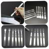 Mikikit 10pcs Phone Motherboard Disassembly Tools Scraper Kit for Mobile Repair Cell Phone Opening Tools Lightweight and Convenient Design view 3