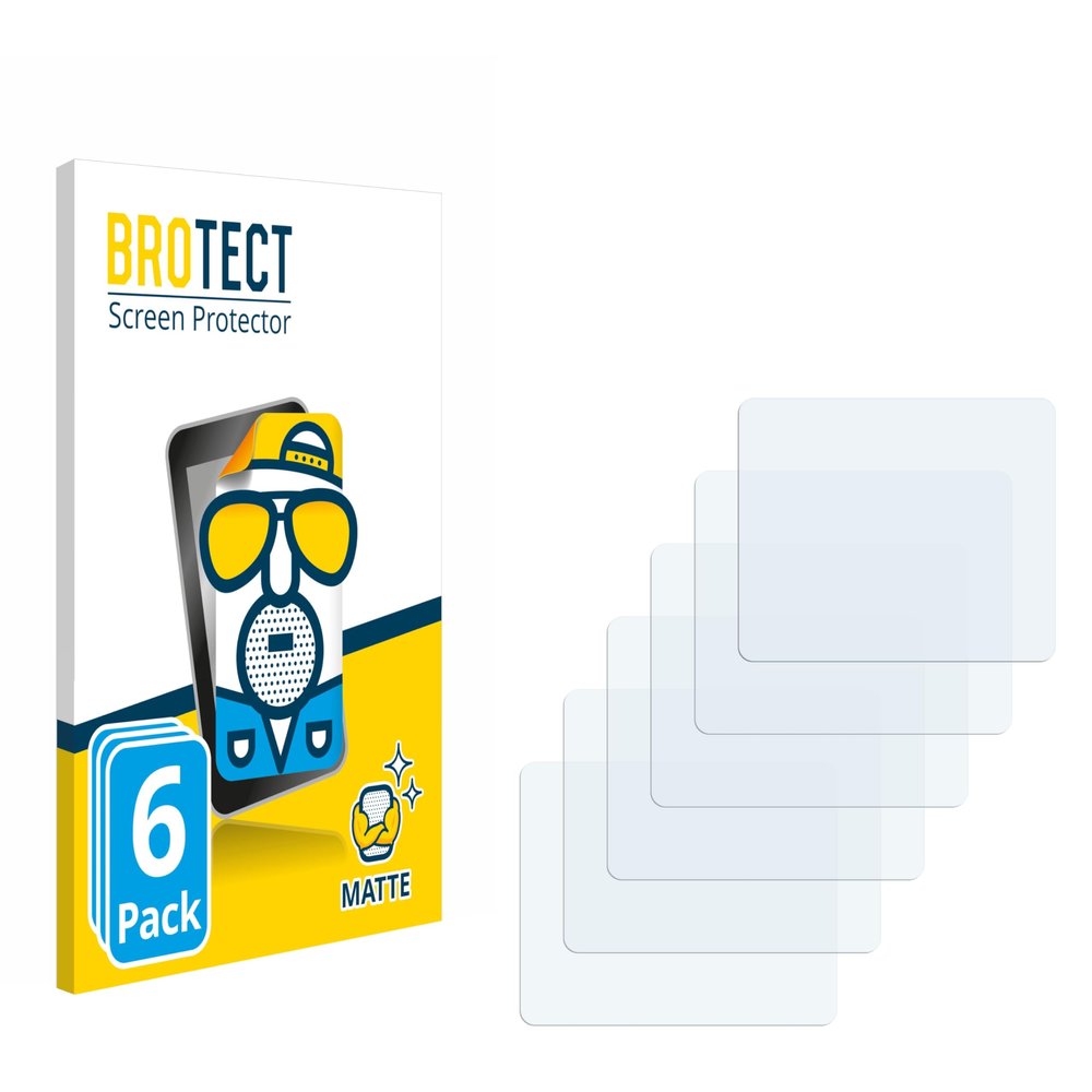 brotect Screen Protection Film 6-Pack Compatible with SUNLU FilaDryer Box S2 Anti Glare Screen Protector [Matte, Scratch Proof]
