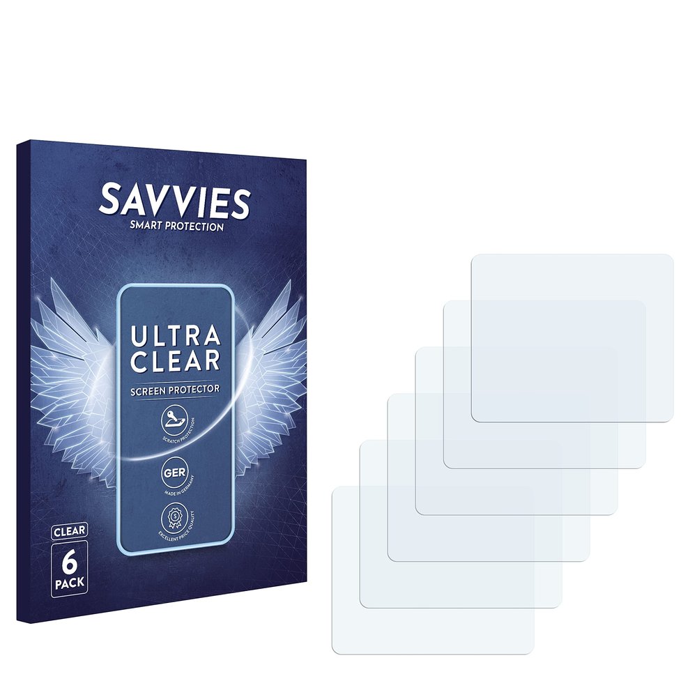 savvies 6-Pack Screen Protection Film Compatible with SUNLU FilaDryer Box S2 Screen Protector Ultra Clear [Scratch Proof, Anti Fingerprint]