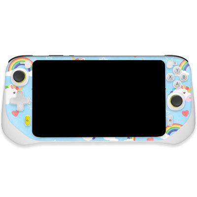 MightySkins Glossy Glitter Skin Compatible with Logitech G Cloud Gaming Handheld - Unicorn Perfection | Protective, Durable High-Gloss Glitter Finish | Easy to Apply | Made in The USA