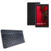 BoxWave Keyboard Compatible with BYANDBY Android 11.0 Tablet BYQ2 (7 in) - SlimKeys Bluetooth Keyboard, Portable Thin with Chiclet-Style Keys - Jet Black view 1