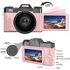 Acuvar 4K Digital Camera 48MP Vlogger Essentials Kit with Flexible Tripod, Carrying Case, Wide Angle Lens, 180 Flip Screen, WiFi, 16X Zoom view 2