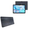 BoxWave Keyboard Compatible with VASOUN Android 11 Tablet VS-US-M30 (10 in) - SlimKeys Bluetooth Keyboard, Portable Thin with Chiclet-Style Keys - Jet Black view 1