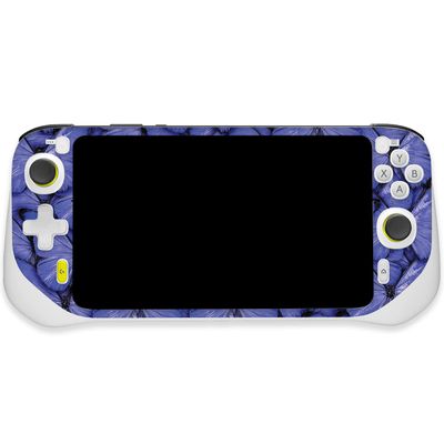 MightySkins Skin Compatible with Logitech G Cloud Gaming Handheld - Blue Butterflies | Protective, Durable, and Unique Vinyl Decal wrap Cover | Easy to Apply | Made in The USA