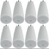 Rockville 8 PEN-40T White 4" 70V Hanging Pendant Speakers Commercial/Restaurant view 1