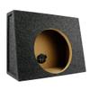 Ported Vented 12" Subwoofer Truck Box Enclosure Single Sub RI Audio 1" MDF Face view 1