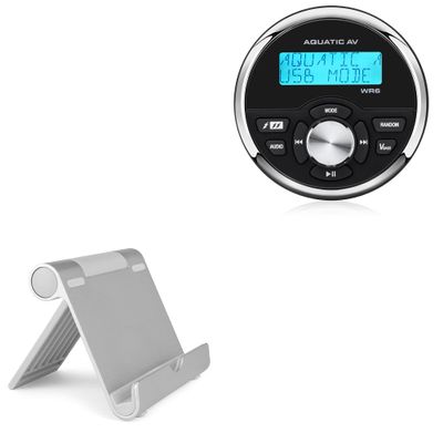 BoxWave Stand and Mount Compatible with Aquatic AV WR6 (WR600) - VersaView Aluminum Stand, Portable, Multi Angle Viewing Sturdy