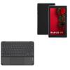 BoxWave Keyboard Compatible with BYANDBY Android 11.0 Tablet BYQ2 (7 in) - SlimKeys Bluetooth Keyboard with Trackpad, Portable Slim TouchPad - Jet Black view 1