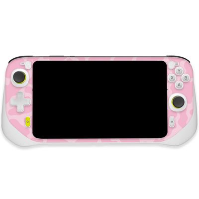 MightySkins Skin Compatible with Logitech G Cloud Gaming Handheld - Pink Giraffe | Protective, Durable, and Unique Vinyl Decal wrap Cover | Easy to Apply, Remove, and Change Styles | Made in The USA
